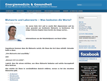 Tablet Screenshot of energiemedizin.de